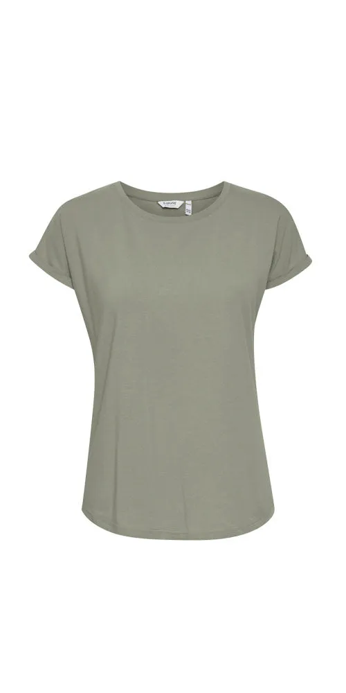 B.Young Relaxed Crew Neck Tee, aloe