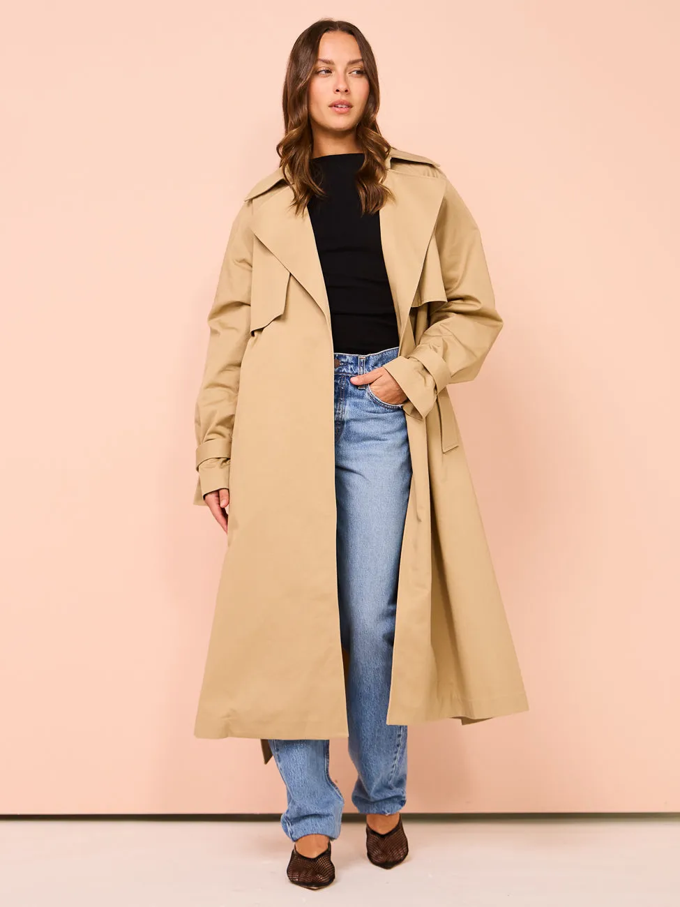 Camilla and Marc Mika Trench Coat in Fawn