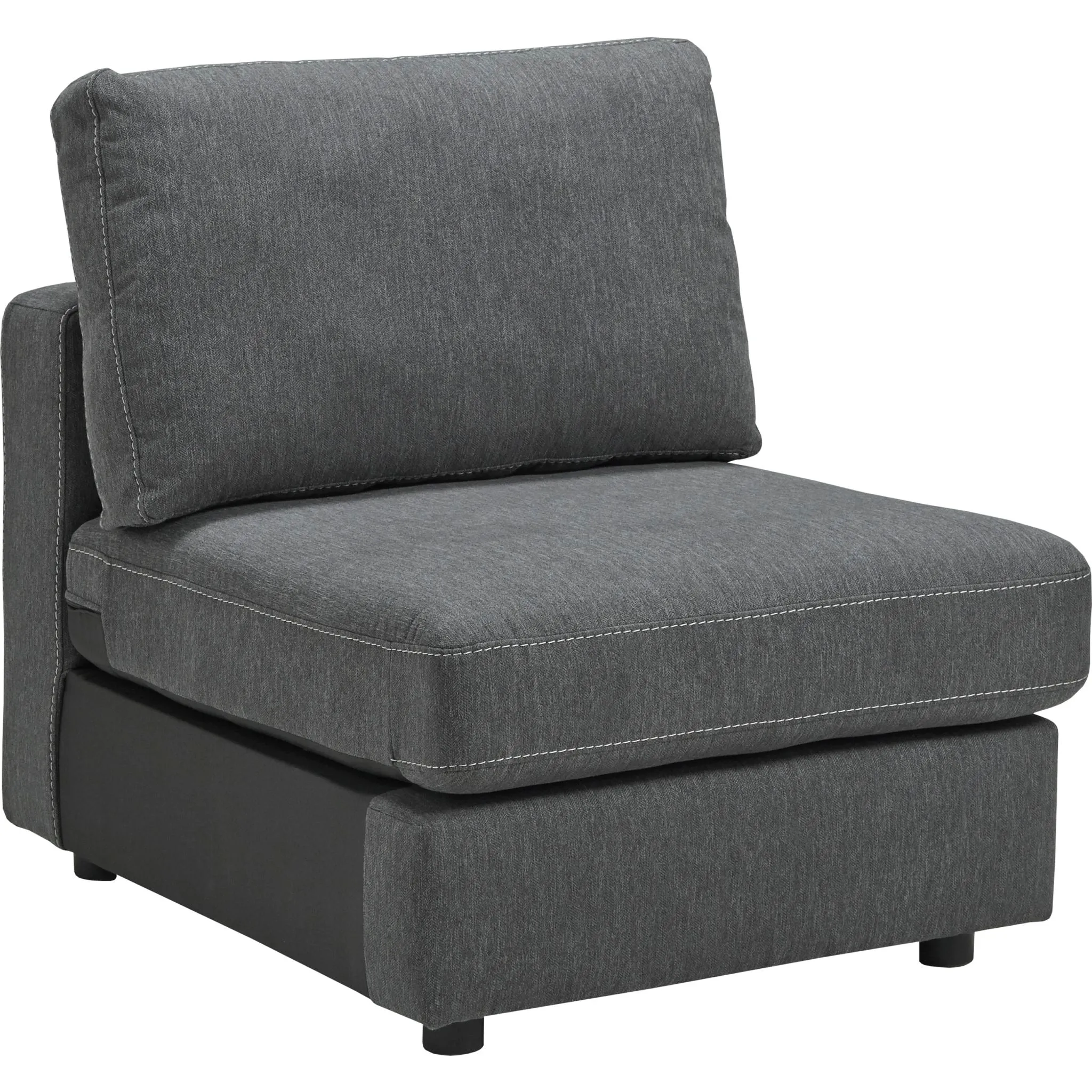 Candela 3 Piece Sofa - Charcoal