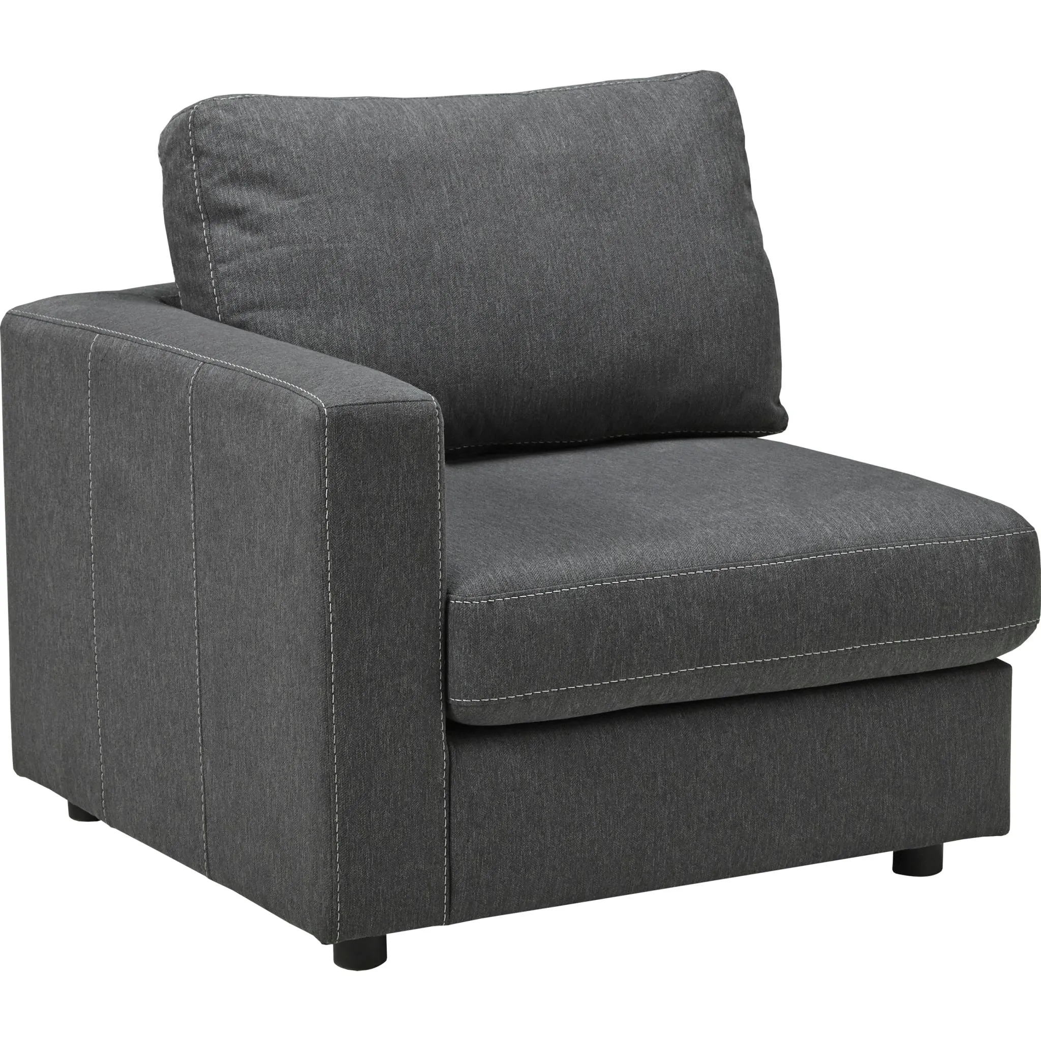 Candela 3 Piece Sofa - Charcoal