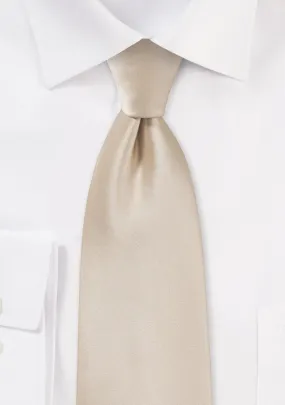 Champagne Solid Necktie