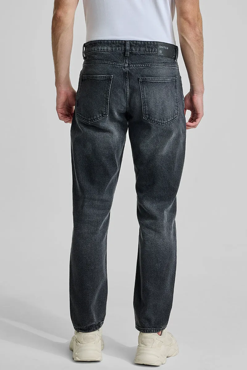 Charcoal Grey Relaxed Fit Jeans