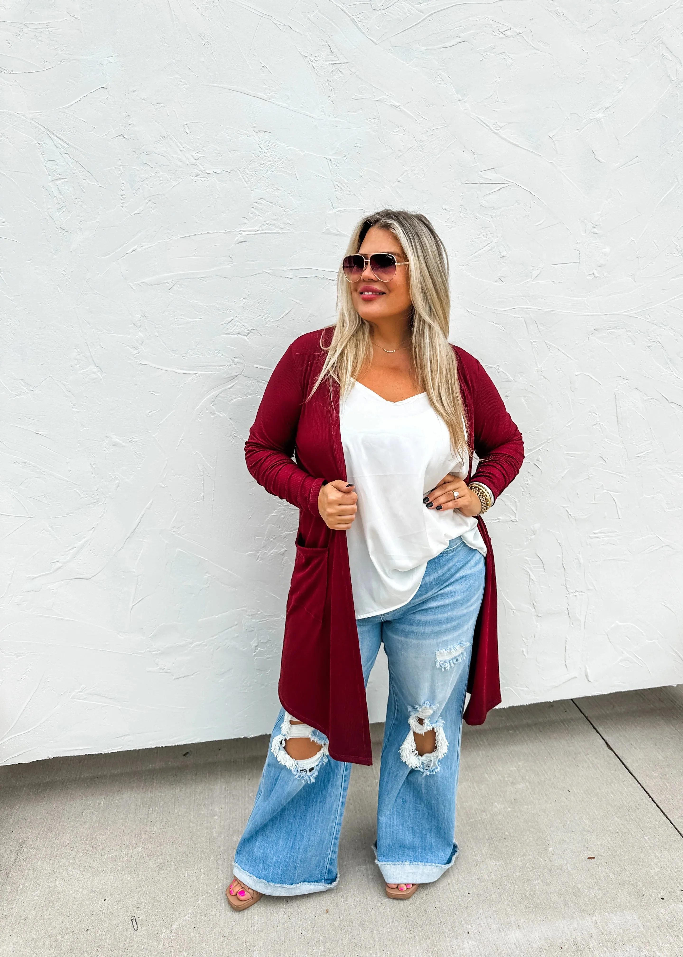 Fall Sierra Cardigan in Six Colors - RTS