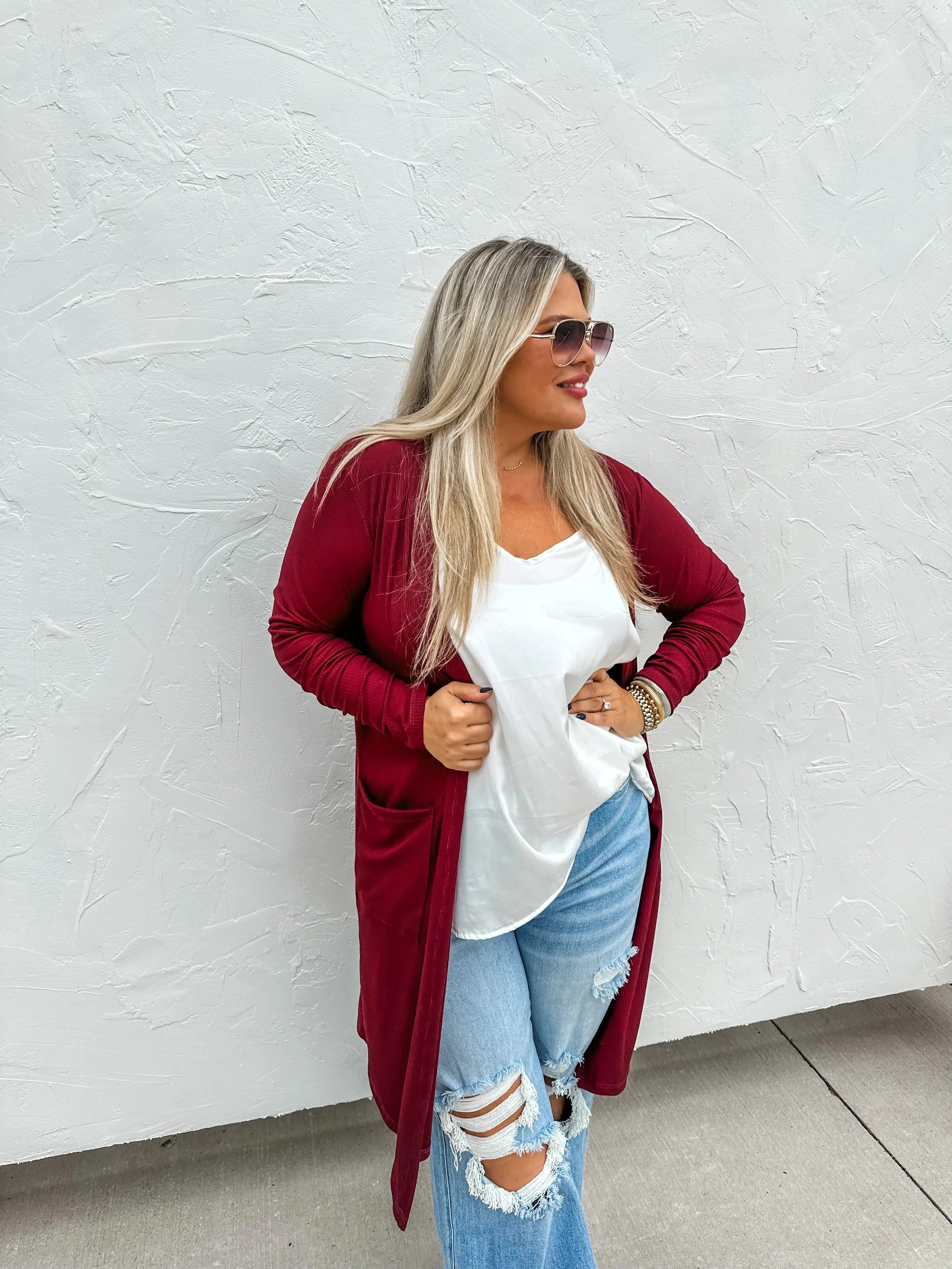 Fall Sierra Cardigan in Six Colors - RTS