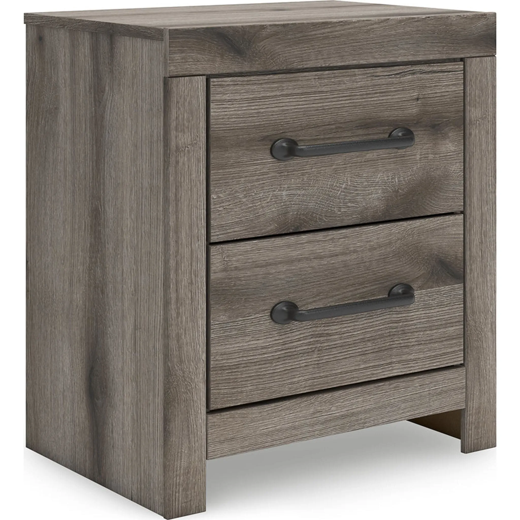 Graystorm Nightstand - Brown Gray