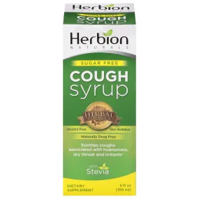 Herbion Naturals Sugar-Free Throat Syrup - 5 Oz