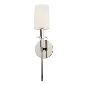 Hudson Valley Lighting Amherst Wall Sconce Single Light with Steel – Excess Stock