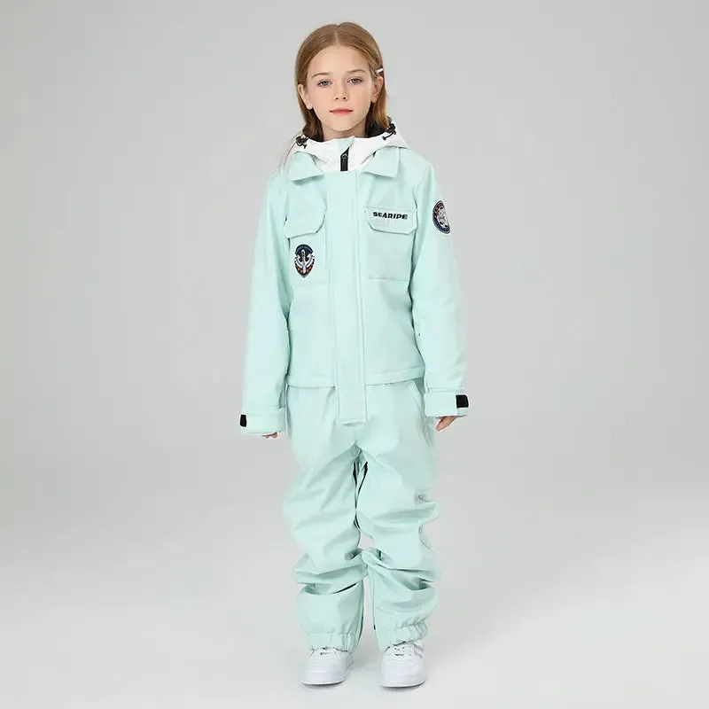 Kids Cargo One Piece Snow Suits 