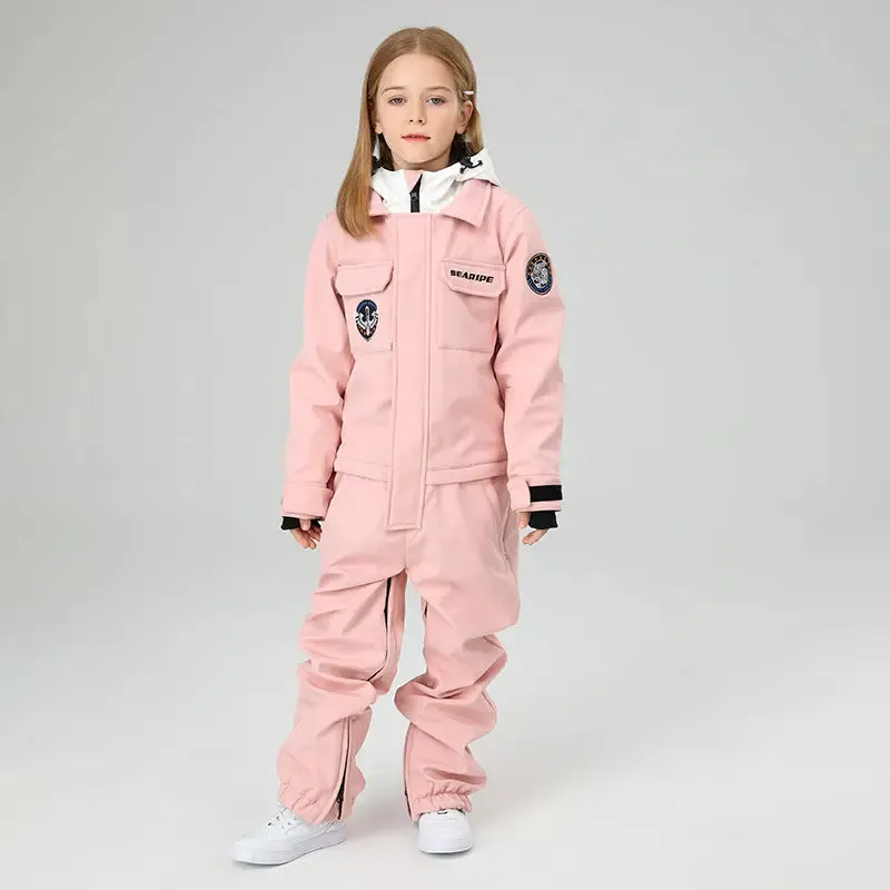 Kids Cargo One Piece Snow Suits 