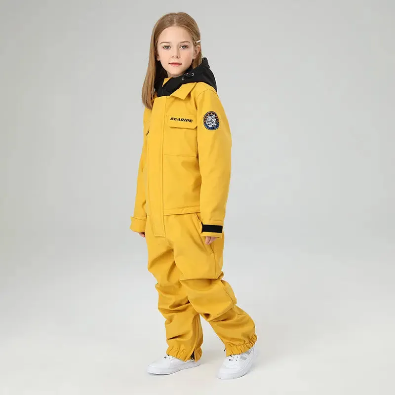 Kids Cargo One Piece Snow Suits 