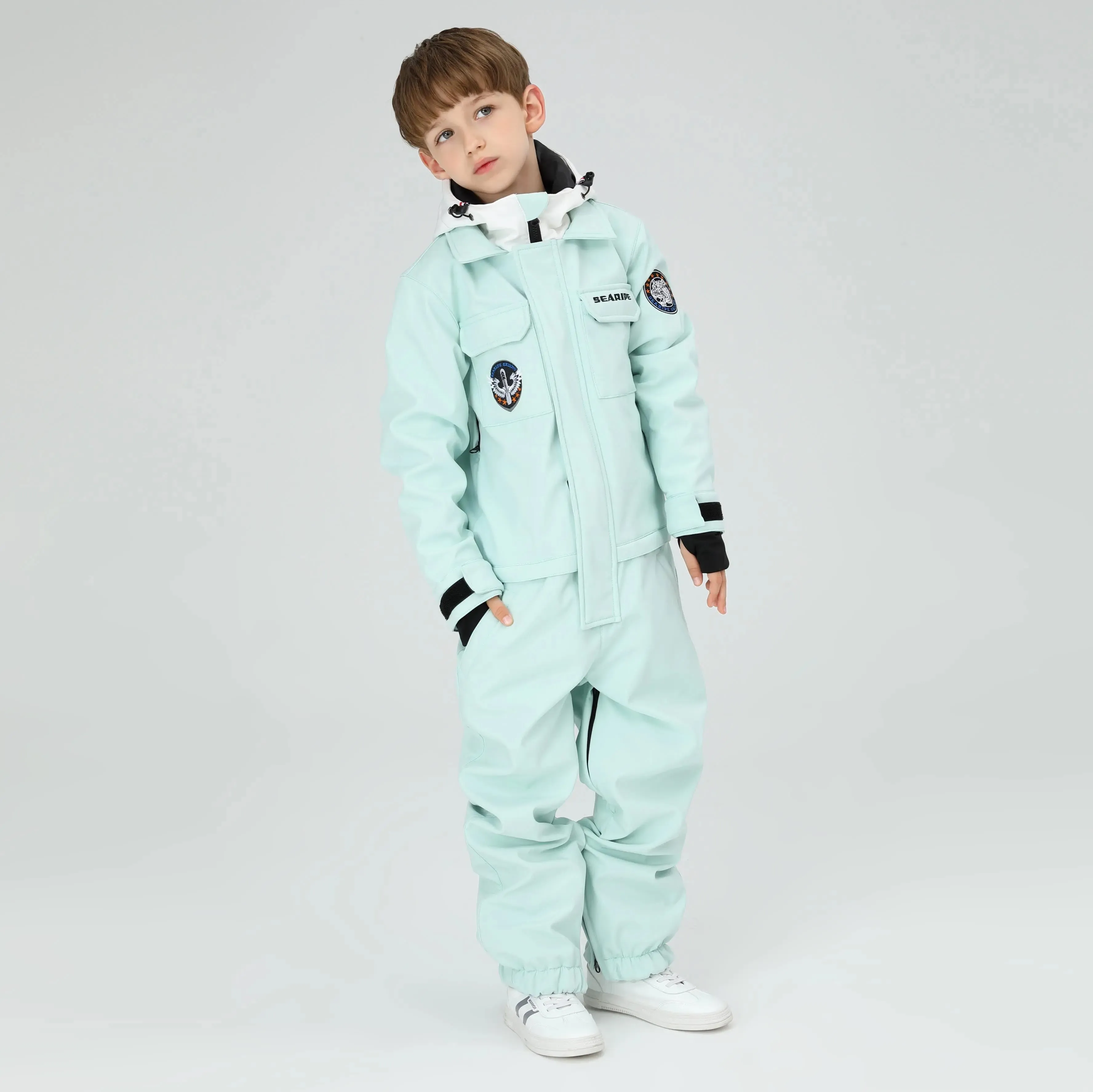 Kids Cargo One Piece Snow Suits 