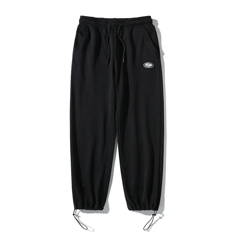 Men's Loose Sweatpants Fleece Drawstring Trousers