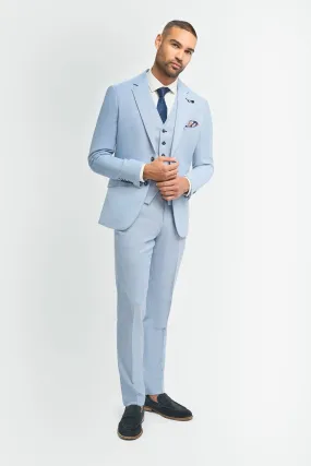 Miami Sky Three Piece Suit