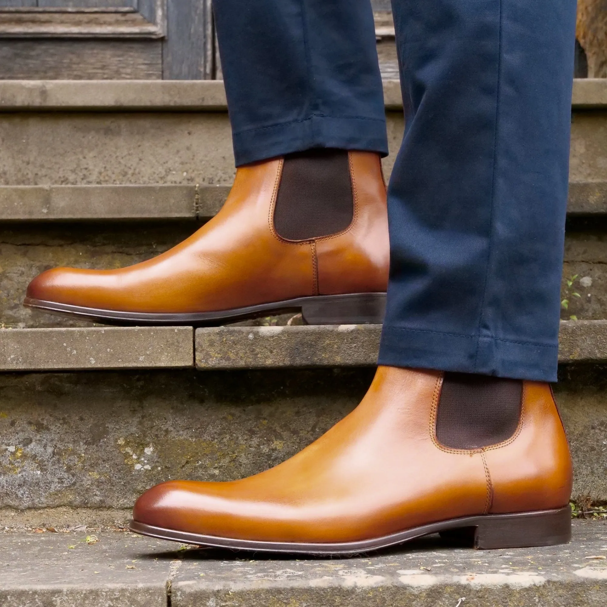 Milan Chelsea Boot Light Tan