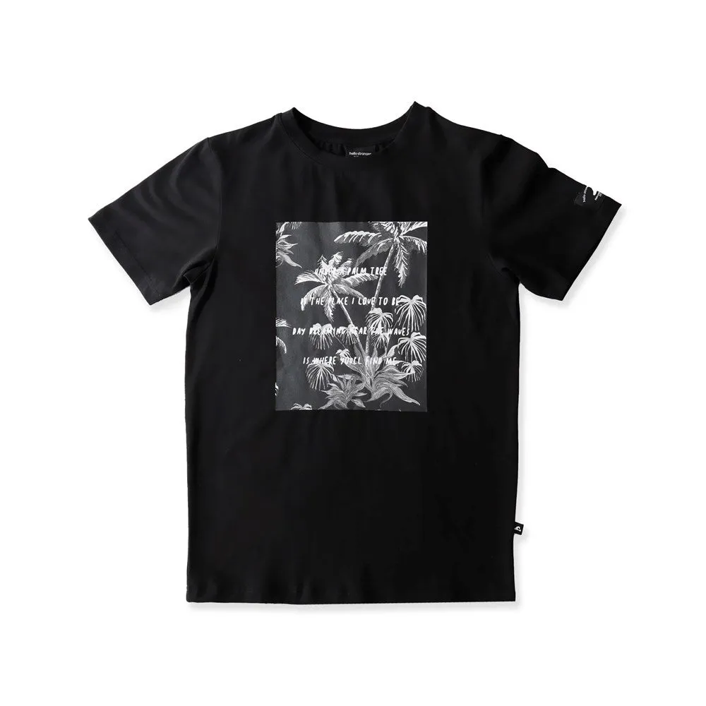 PALMS SS TEE - Black