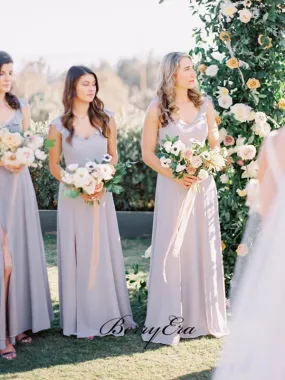 Popular Chiffon Bridesmaid Dresses, Elegant Wedding Guest Dresses, Bridesmaid Dresses