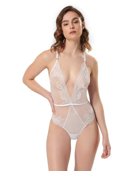 Rafaela Soft Bodysuit - White -