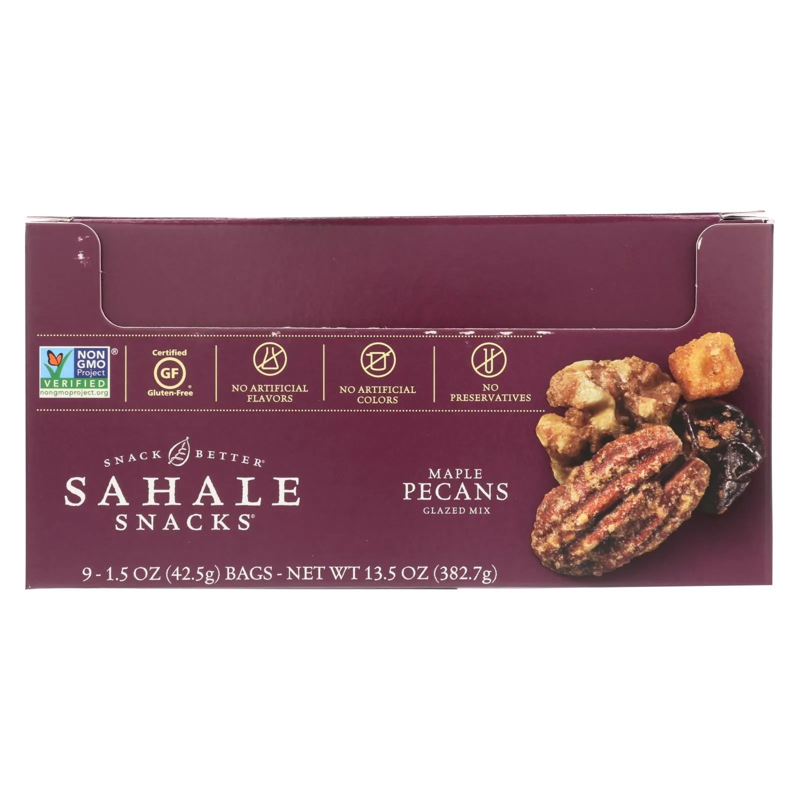 Sahale Snacks Maple Pecan Glazed Mix, 9 - 1.5 Oz. Bags