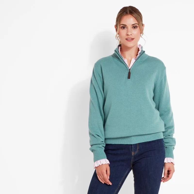 Schoffel Pateley Ladies Jumper - Arctic Blue