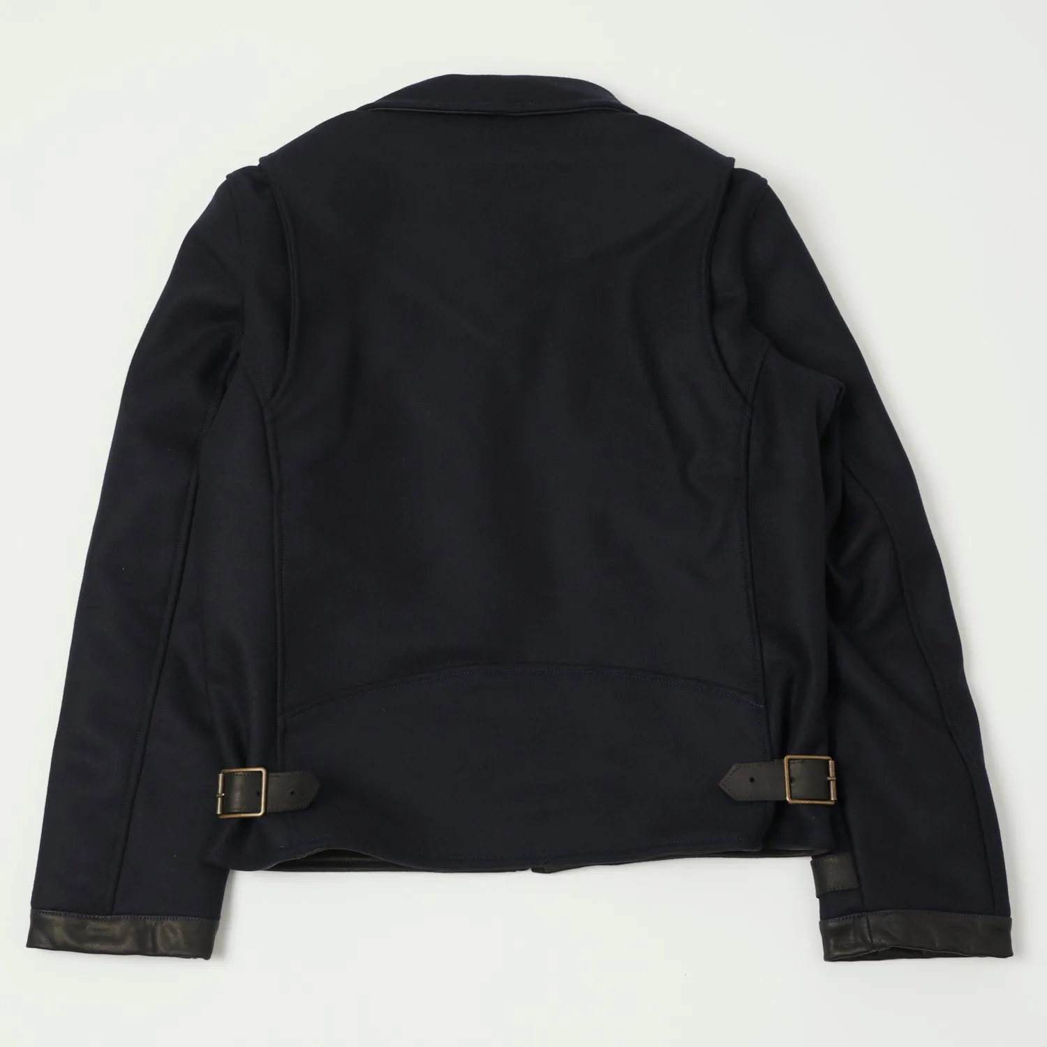 Shangri-La Heritage 'Varenne' Melton Wool Jacket - Navy Blue