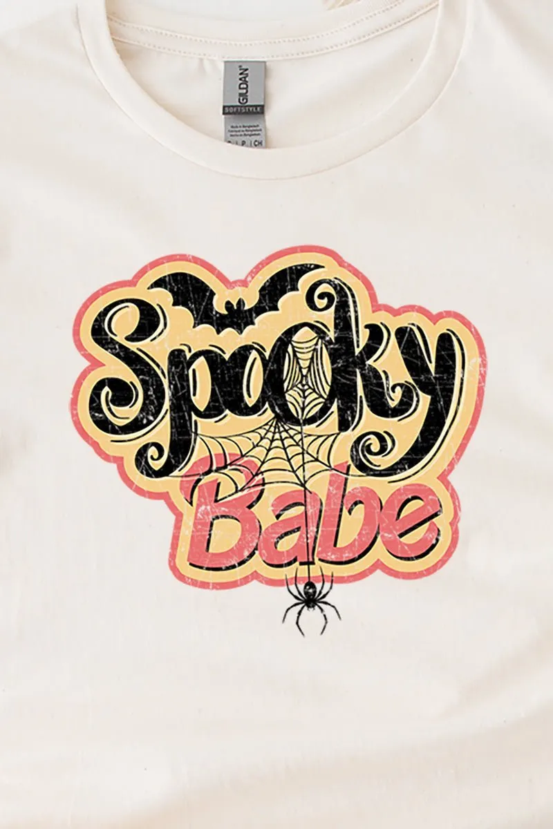 Spooky Babe Short Sleeve Relaxed Fit T-Shirt