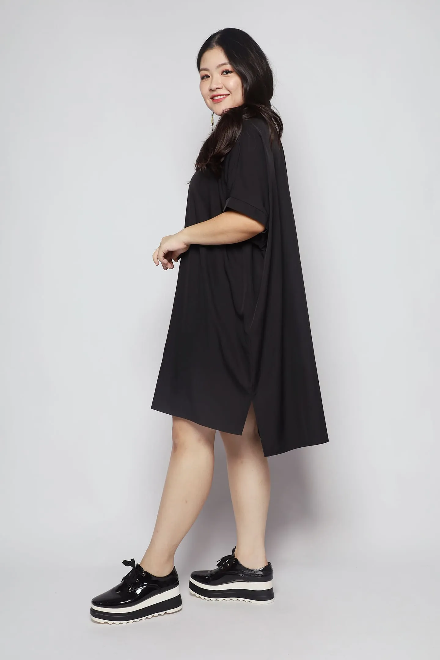 SUPERSTAR: Classics - Hanhan Shirt Dress in Black