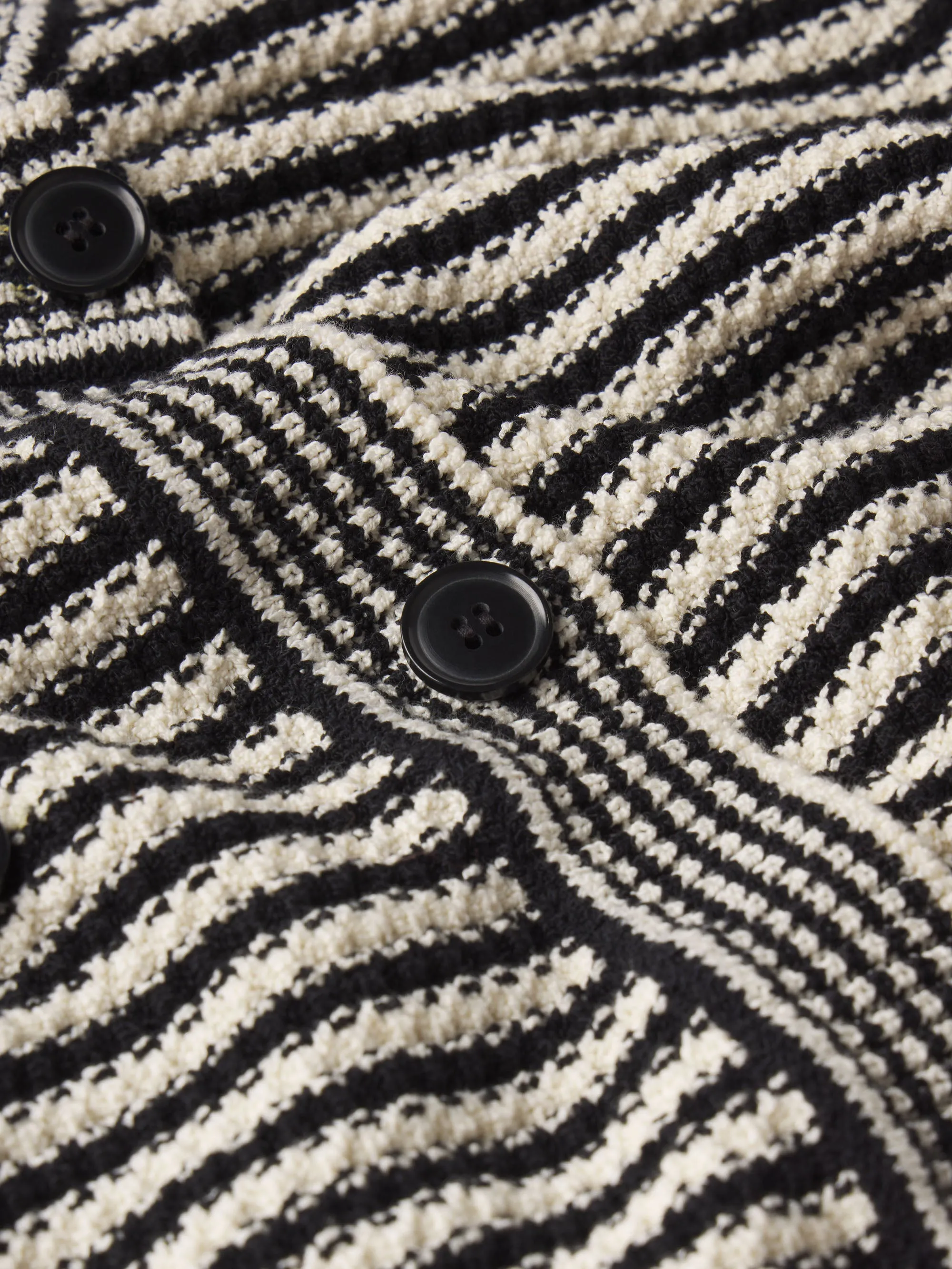 The Court Cardi -- Black Multi