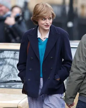 The Crown Lady Diana Blue Coat