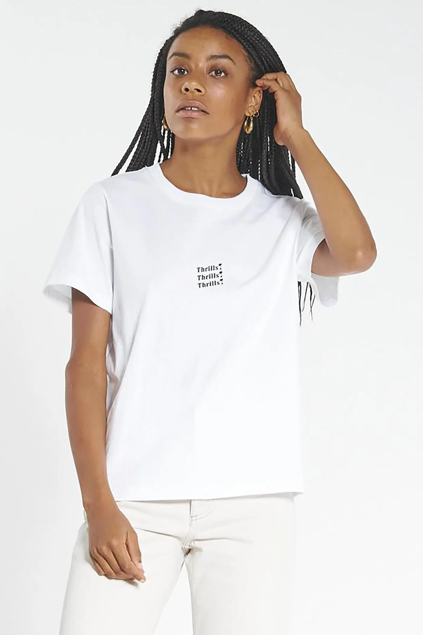 Thrills Unlimited Relaxed Tee White