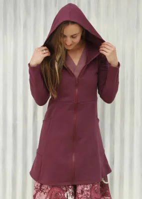 Violet Huron Zip Coat