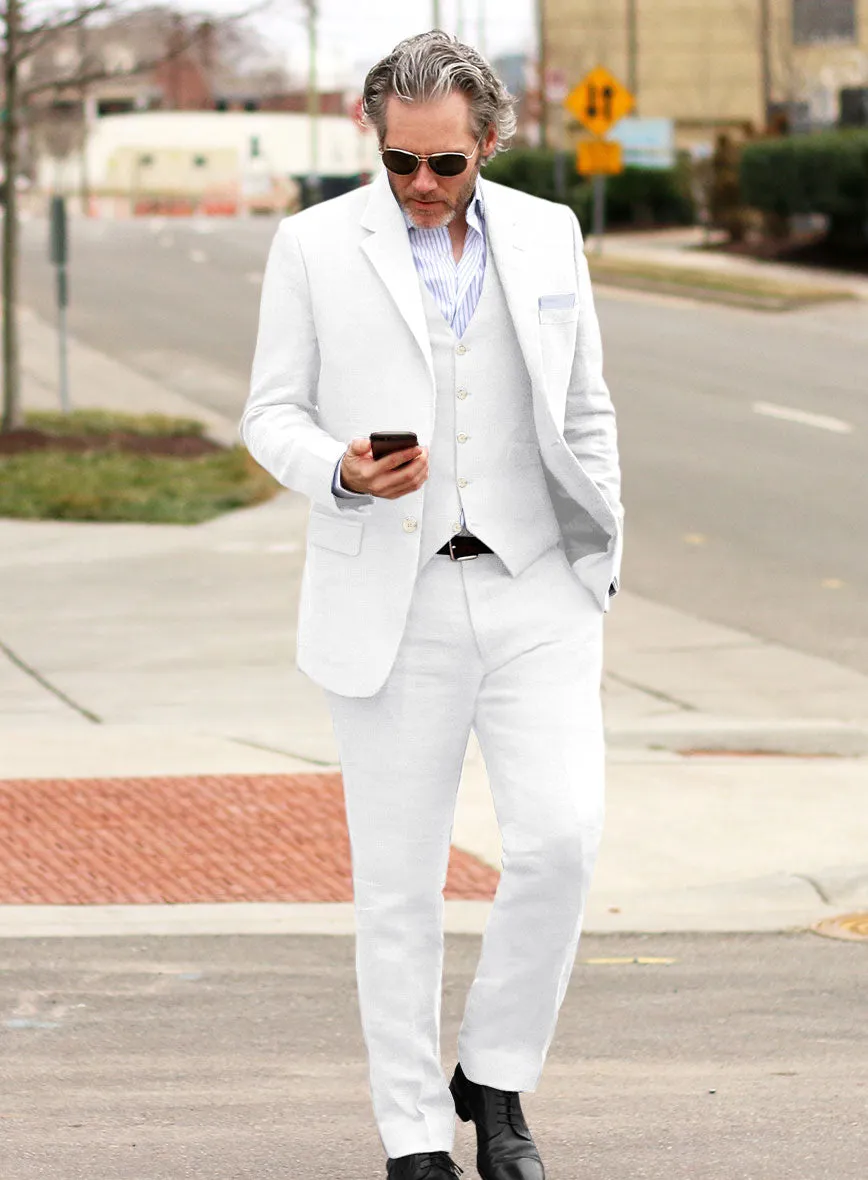 White Linen Suit