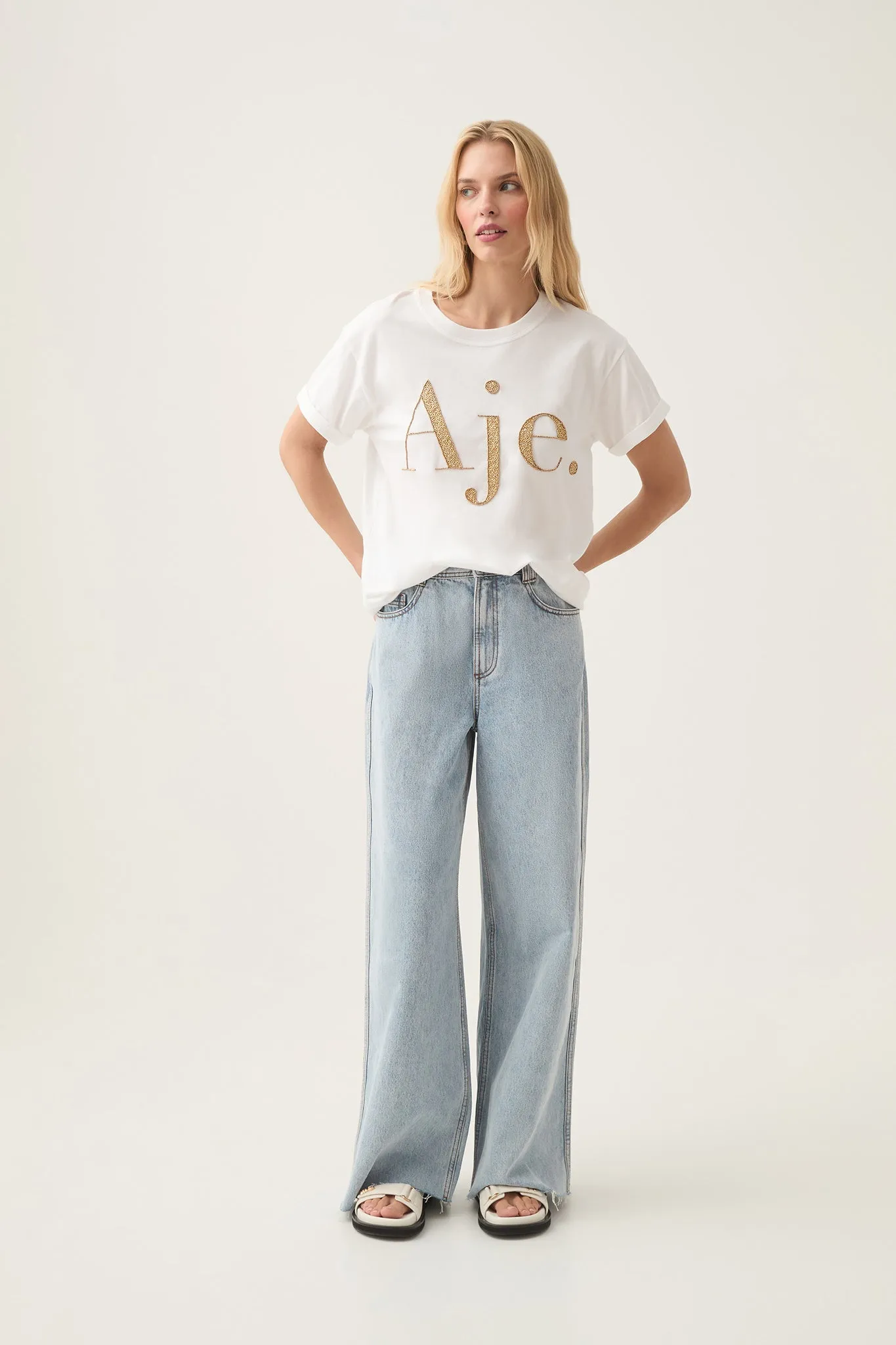 Within Embellished Logo Tee