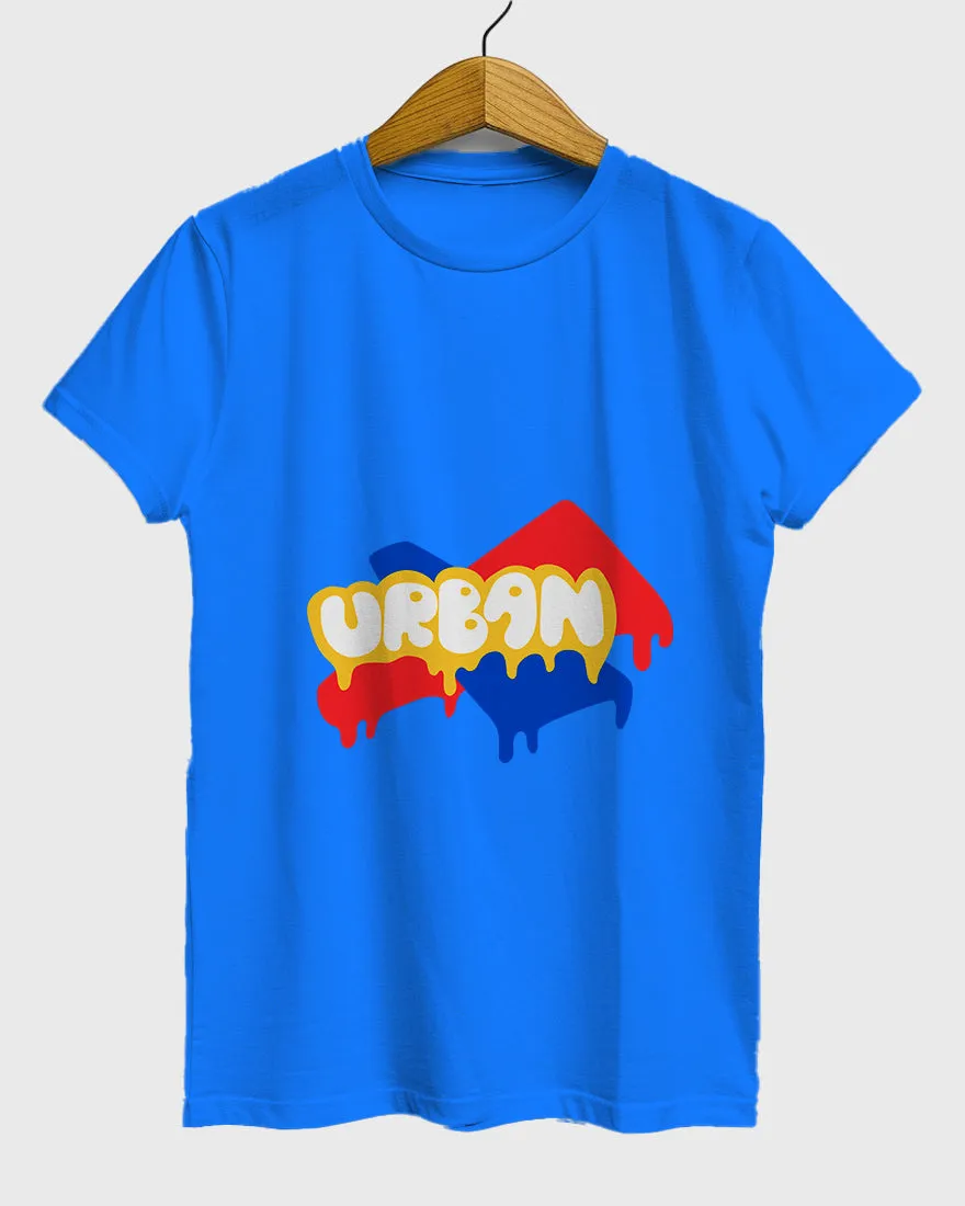 Womens Relaxed Fit TShirt Funky Urban