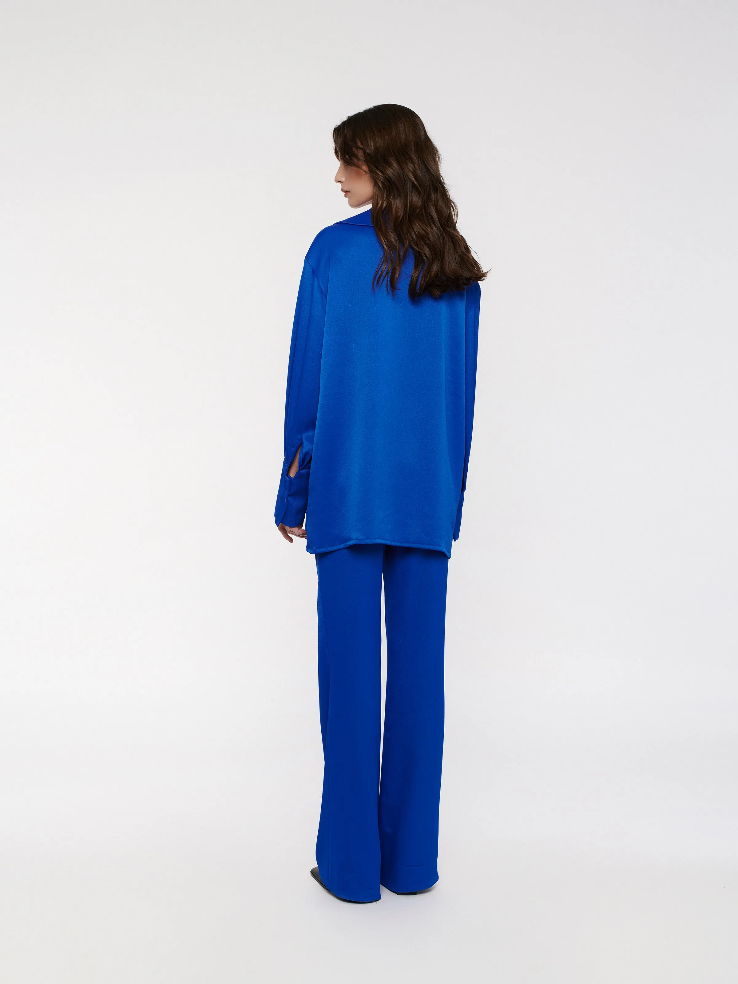 WYN trousers - cobalt blue