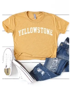 Yellowstone Cropped Tee